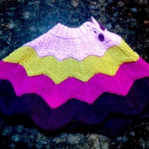 Cute Knit Poncho